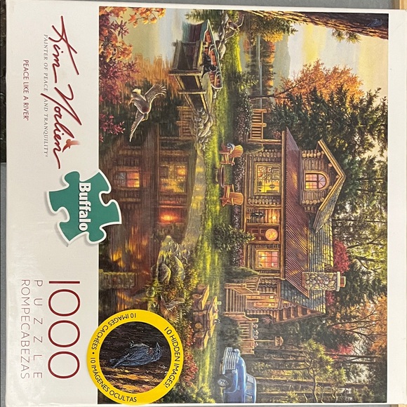 “Peace Like a River” 1000 piece Jigsaw Puzzle by Kim Norlien - Picture 3 of 5